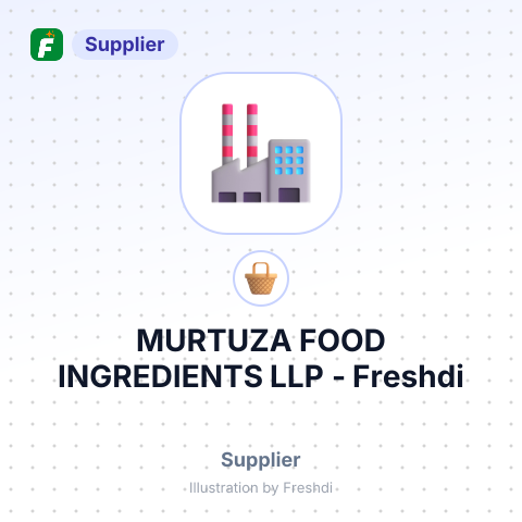 MURTUZA FOOD INGREDIENTS LLP – summary card, no photo uploaded yet