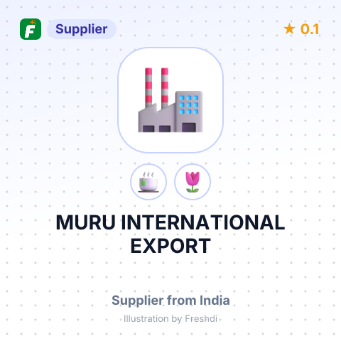 MURU INTERNATIONAL EXPORT – summary card, no photo uploaded yet