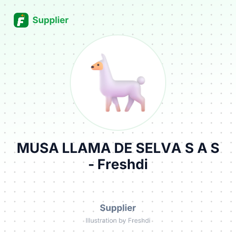 MUSA LLAMA DE SELVA S A S – summary card, no photo uploaded yet
