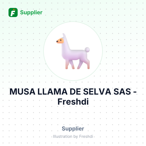 MUSA LLAMA DE SELVA SAS – summary card, no photo uploaded yet