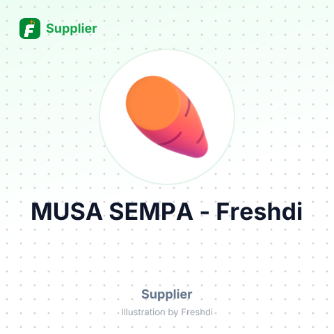 MUSA SEMPA – summary card, no photo uploaded yet