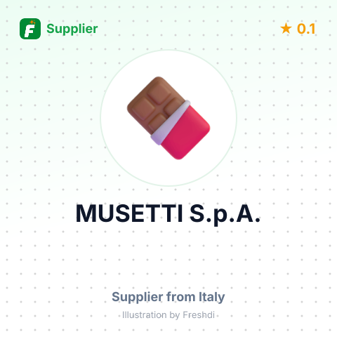 MUSETTI S.p.A. – summary card, no photo uploaded yet