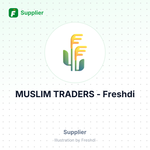 MUSLIM TRADERS – summary card, no photo uploaded yet