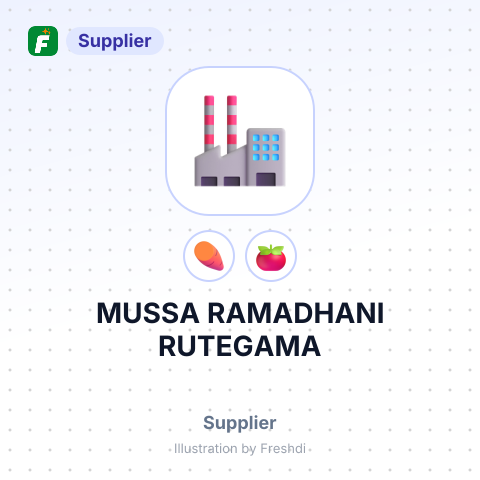 MUSSA RAMADHANI RUTEGAMA – summary card, no photo uploaded yet