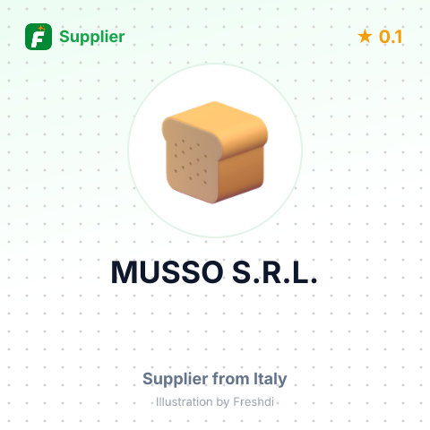 MUSSO S.R.L. – summary card, no photo uploaded yet