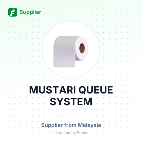 MUSTARI QUEUE SYSTEM – summary card, no photo uploaded yet