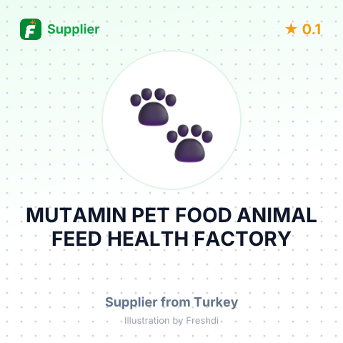MUTAMIN PET FOOD ANIMAL FEED HEALTH FACTORY – summary card, no photo uploaded yet
