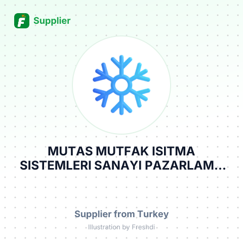 MUTAS MUTFAK ISITMA SISTEMLERI SANAYI PAZARLAMA INSAAT TURIZM IC VE DIS TICARET LTD – summary card, no photo uploaded yet