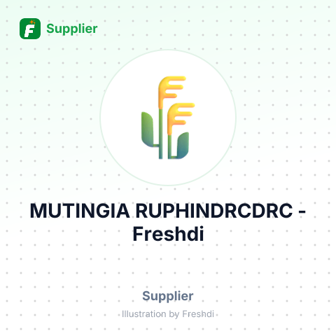 MUTINGIA RUPHINDRCDRC – summary card, no photo uploaded yet