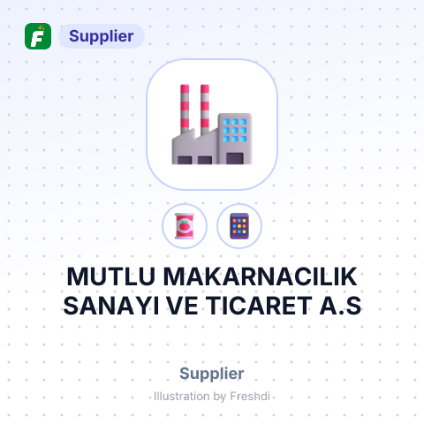 MUTLU MAKARNACILIK SANAYI VE TICARET A.S – summary card, no photo uploaded yet