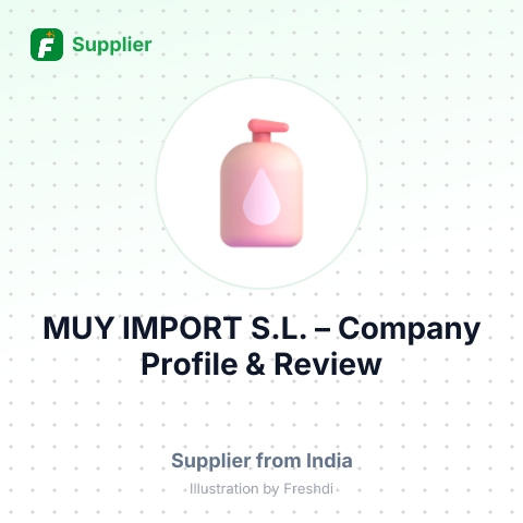 MUY IMPORT, S.L. – summary card, no photo uploaded yet