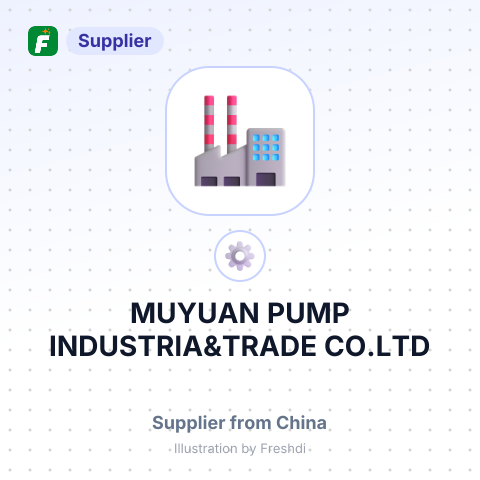 MUYUAN PUMP INDUSTRIA&TRADE CO.LTD – summary card, no photo uploaded yet