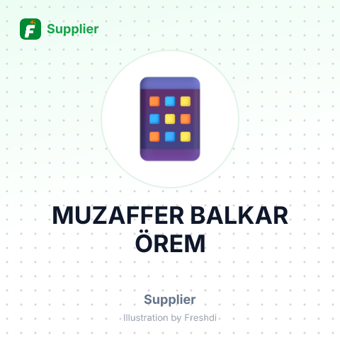 MUZAFFER BALKAR ÖREM – summary card, no photo uploaded yet