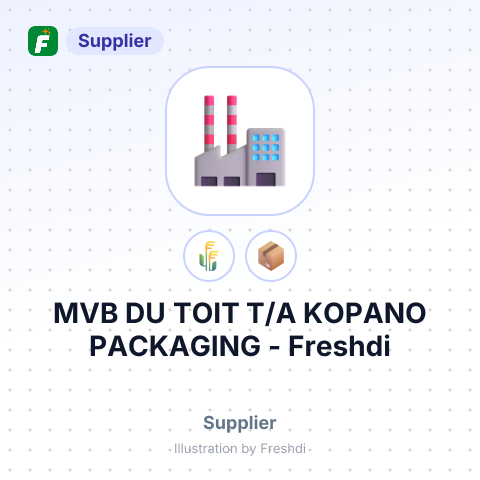 MVB DU TOIT T/A KOPANO PACKAGING – summary card, no photo uploaded yet