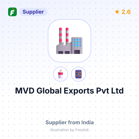 MVD Global Exports Pvt Ltd – summary card, no photo uploaded yet