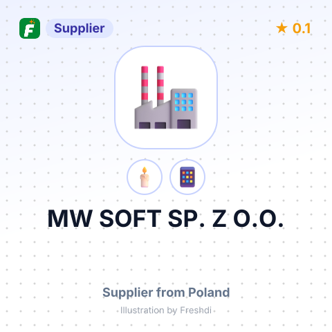 MW SOFT SP. Z O.O. – summary card, no photo uploaded yet