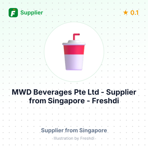 MWD Beverages Pte Ltd – summary card, no photo uploaded yet