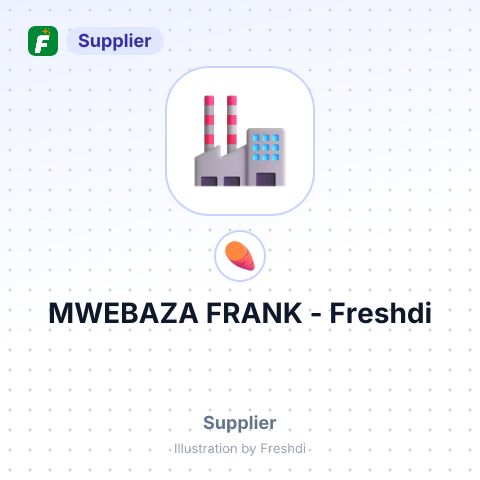 MWEBAZA FRANK – summary card, no photo uploaded yet