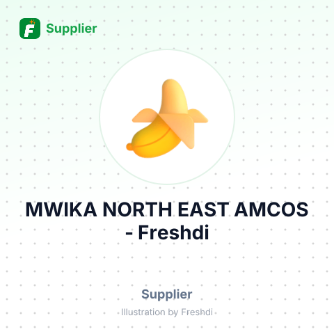 MWIKA NORTH EAST AMCOS – summary card, no photo uploaded yet