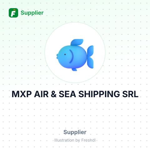 MXP AIR & SEA SHIPPING SRL – summary card, no photo uploaded yet