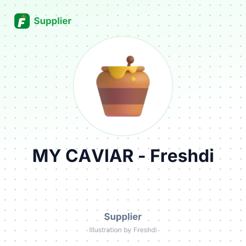 MY CAVIAR – summary card, no photo uploaded yet