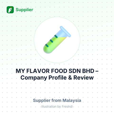 MY FLAVOR FOOD SDN BHD – summary card, no photo uploaded yet