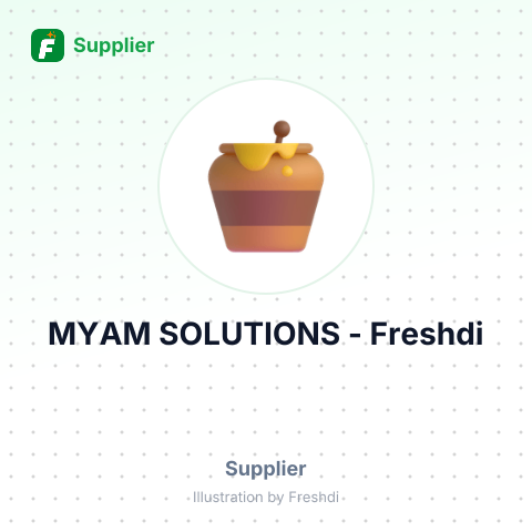 MYAM SOLUTIONS – summary card, no photo uploaded yet