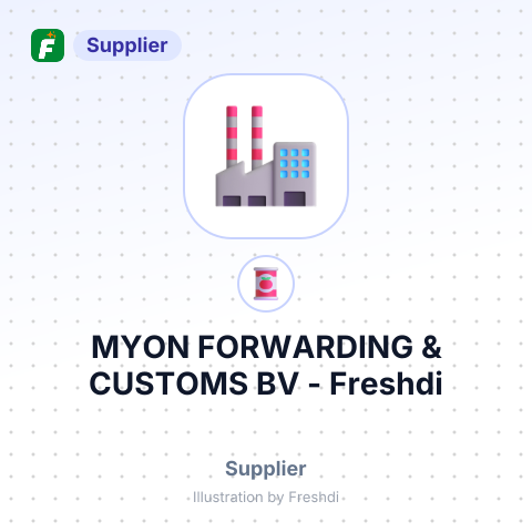MYON FORWARDING & CUSTOMS BV – summary card, no photo uploaded yet