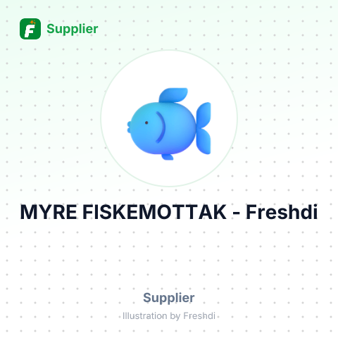 MYRE FISKEMOTTAK – summary card, no photo uploaded yet