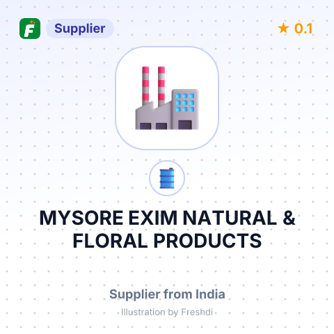 MYSORE EXIM NATURAL & FLORAL PRODUCTS – summary card, no photo uploaded yet