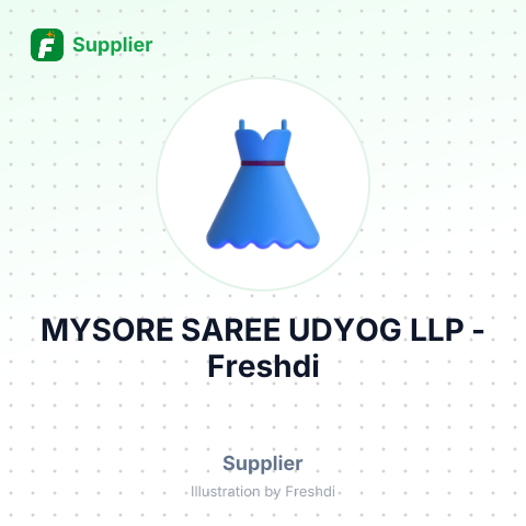 MYSORE SAREE UDYOG LLP – summary card, no photo uploaded yet