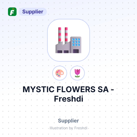 MYSTIC FLOWERS SA – summary card, no photo uploaded yet