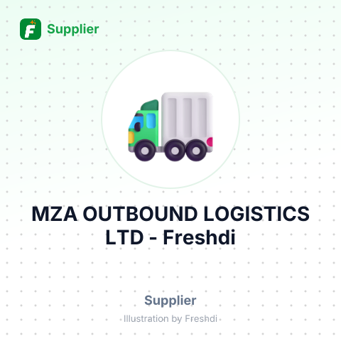 MZA OUTBOUND LOGISTICS LTD – summary card, no photo uploaded yet
