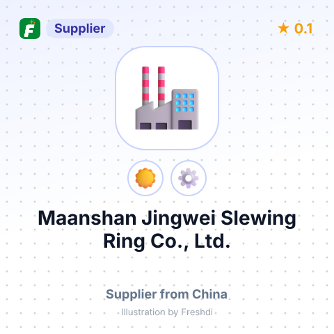 Maanshan Jingwei Slewing Ring Co., Ltd. – summary card, no photo uploaded yet
