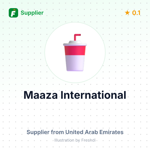 Maaza International  – summary card, no photo uploaded yet