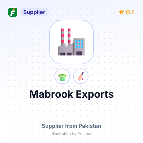 Mabrook Exports – summary card, no photo uploaded yet