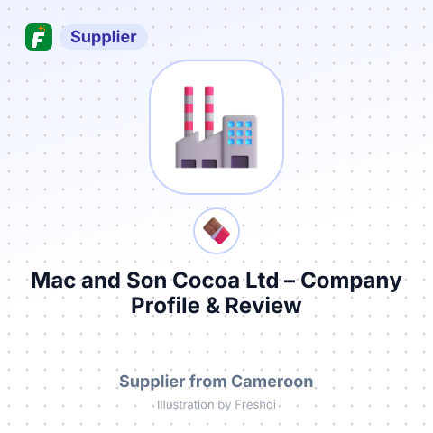 Mac and Son Cocoa Ltd – summary card, no photo uploaded yet