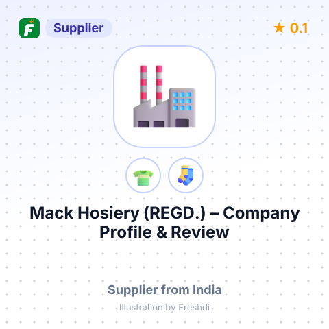 Mack Hosiery (REGD.) – summary card, no photo uploaded yet