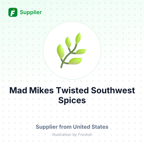 Mad Mikes Twisted Southwest Spices – summary card, no photo uploaded yet
