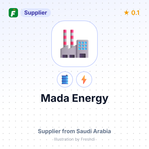 Mada Energy – summary card, no photo uploaded yet
