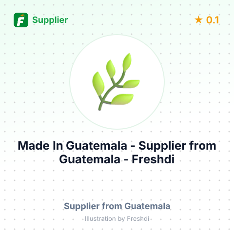 Made In Guatemala  – summary card, no photo uploaded yet