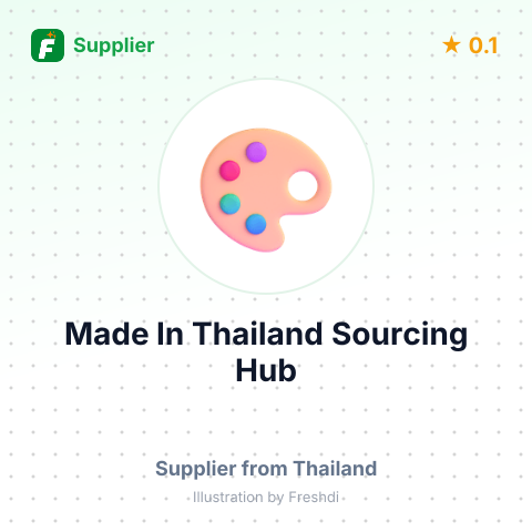 Made In Thailand Sourcing Hub  – summary card, no photo uploaded yet