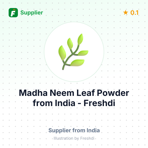 Madha Neem Leaf Powder  – summary card, no photo uploaded yet