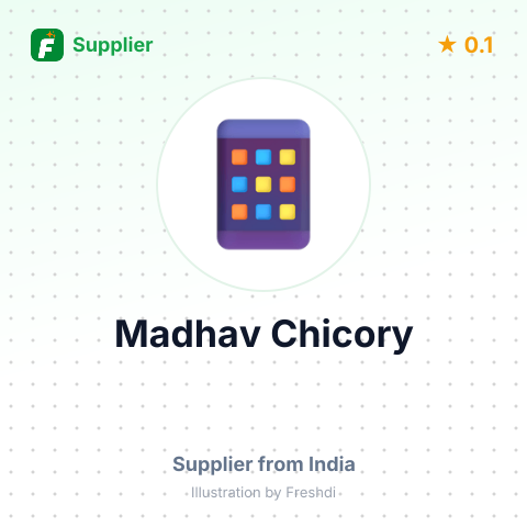 Madhav Chicory  – summary card, no photo uploaded yet