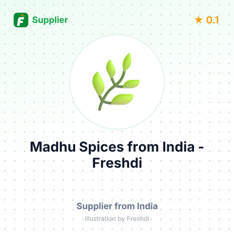 Madhu Spices  – summary card, no photo uploaded yet