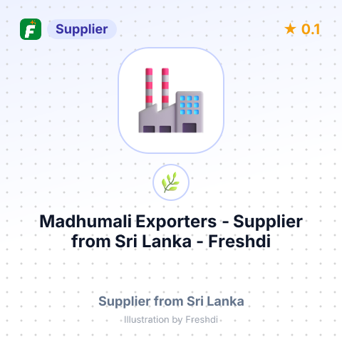 Madhumali Exporters  – summary card, no photo uploaded yet