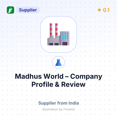 Madhus World – summary card, no photo uploaded yet