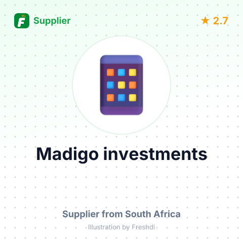 Madigo investments – summary card, no photo uploaded yet