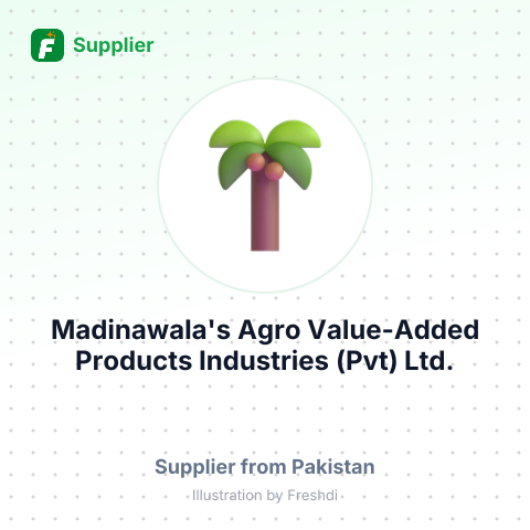 Madinawala's Agro Value-Added Products Industries (Pvt) Ltd. – summary card, no photo uploaded yet