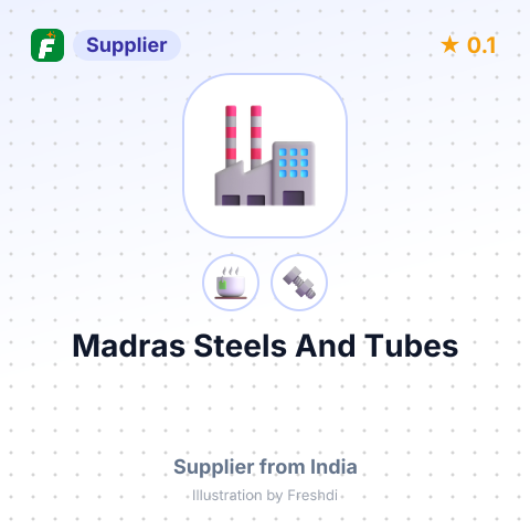 Madras Steels And Tubes  – summary card, no photo uploaded yet